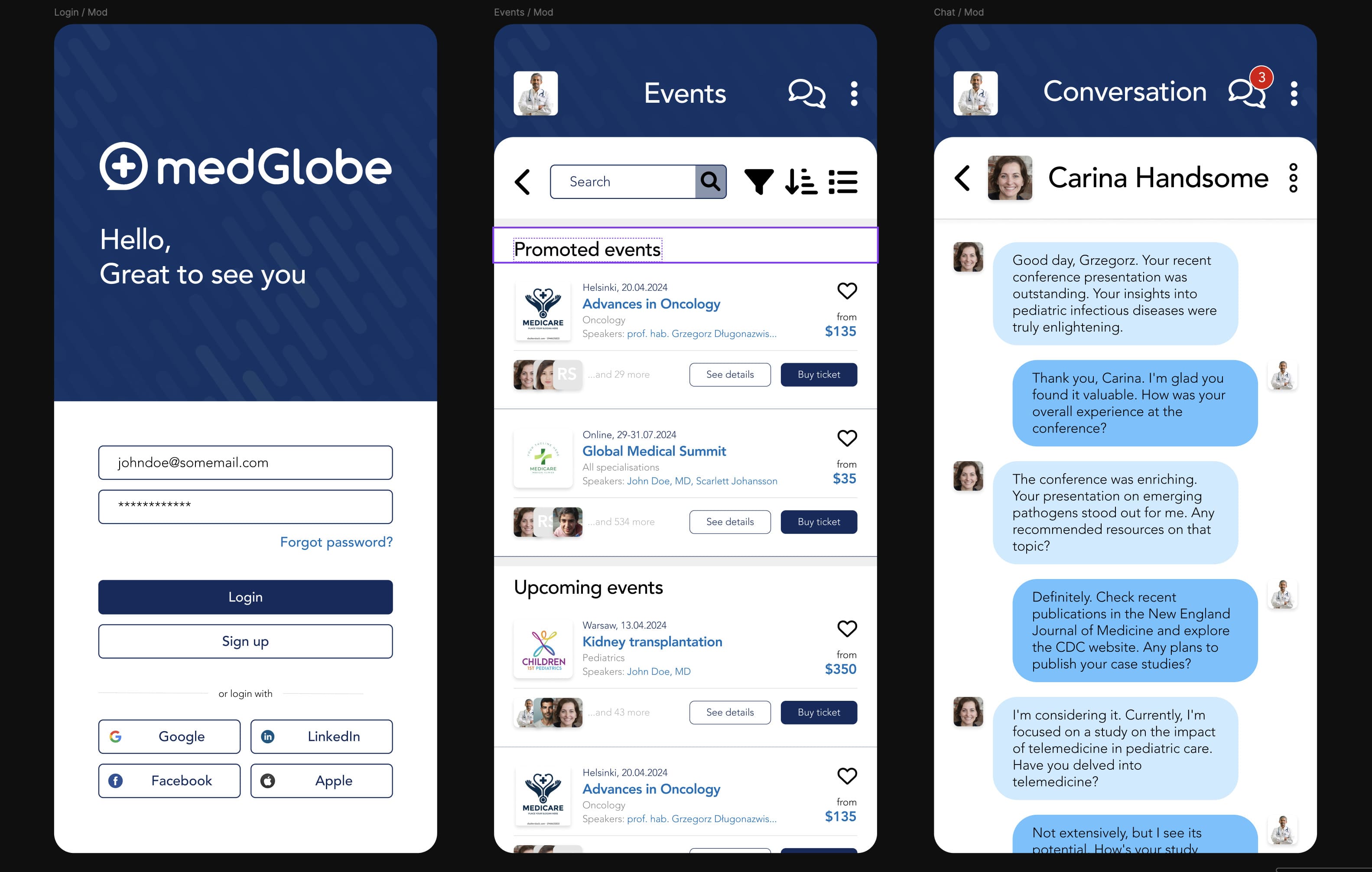 Med Globe project cover